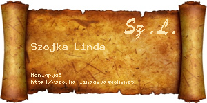 Szojka Linda névjegykártya